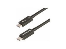 StarTech 1m Thunderbolt 4 Cable 40Gbps 100W PD TBLT4MM1M picture