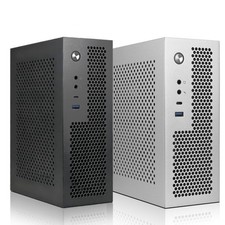 Mini ITX Computer Case with 300W 1U Small Power Supply Steel Mini Tower Cases picture