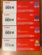 Canon 069H CMYK High Yield Toner Cartridge Set OEM 5098C001 5097C001 509 picture