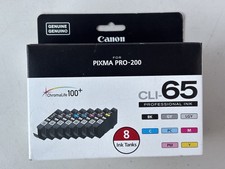 Canon CLI-65 Genuine 8-Color Ink Pack for PIXMA PRO-200/PRO-200S Printers picture
