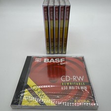 BASF EMTEC CD-R 74 MINS  / 6 PACK / Audio Music CDR Blank Recordable Discs picture