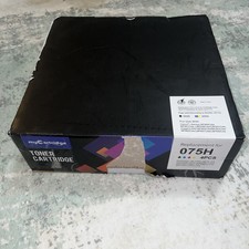 Toner Cartridge for Canon 075 /075H CRG-075 for Color imageCLASS Printers 4 Pack picture