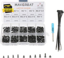 500Pcs M2 M2.5 M3 Laptop Notebook Computer Screws Set Kit for IBM HP Dell Samsun picture