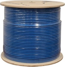 CommScope 610 Series Cat 6 CMR UTP Bulk Ethernet Cable 1000 ft Blue 2171015-2 picture