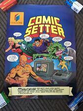 Comic Setter POSTER ©1988 Gold Disk Inc. for Commodore Amiga picture