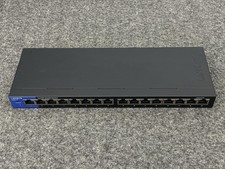 Linksys LGS116PV2 16-Port Gigabit Desktop PoE + Switch - POWER TESTED picture