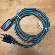Genuine OEM Rainbow Apple iMac Volex Transparent 6ft Power Cord PS204 E62405SP picture