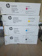 HP 305A (CE413AC) Magenta Toner Cartridges Setof 04 Open Box. picture