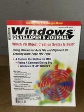Windows Developer Journal May 1999 Which VB Object Creation Syntax Is Best picture