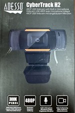 Adesso CYBERTRACK H2 High Quality Video WebCam Built-in Microphone OPEN BOX picture