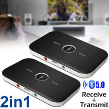2IN1 Wireless Bluetooth 5.0 Receiver Transmitter RCA to 3.5mm Aux Audio Adapter picture