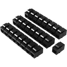 25 Pcs Rj45 Coupler Cat6  Jacks Inline Coupler Female to Female Insert9688 picture