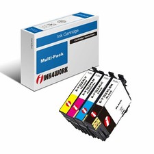 4pk 702XL T702XL Ink Cartridge for Epson 702 Workforce WF-3720 WF-3733 WF-3730 picture