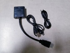 AddOn HDMI to VGA Converter with Audio White - M/F HDMI2VGAA picture