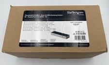 StarTech.com Thunderbolt 3 Dock w/USB-C Host Compatibility - Dual 4K 60Hz DP 1.4 picture