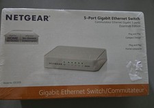 NETGEAR (GS205100PAS GS205) 5 Port Gigabit Ethernet Switch *NEW & FAST SHIPPING* picture