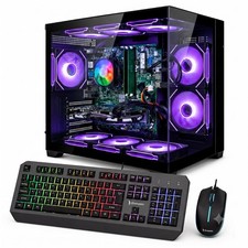 PreBuilt Gaming PC i7-12700KF RTX 3050 32GB RAM 1TB SSD Win11 BT5.4 WIFI6 picture