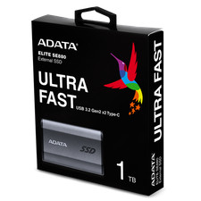 1TB ADATA SE880 PORTABLE SSD TITANIUM GREY1TB PORTABLE picture