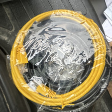 Coaxial Cable Set 1:2 Split F-Male to F-Male 6ft & 12ft Black/Yellow picture