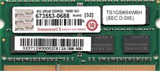 GETAC S400 G2 541385210116 8GB DDR3L SODIMM RAM PC3-12800 TAA, TS1GSK64W6H - NEW picture
