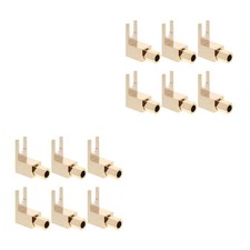 Durable Gold Plated Copper Y Fork Spade Plug for Hifi Amplifier Wire picture