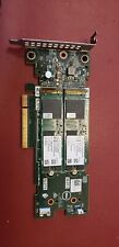 GENUINE Dell PCI 2x M.2 Slots BOSS-S1 Storage Adapter K4D64 WITH 2 X 120GB SSD picture