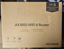 Netgear R6700AX 4-Stream AX1800 WiFi 6 Router Dual-Band 1.8 Gbps 1500 sq. ft picture