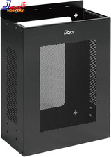 2U Vertical/Horizontal Wall Mountable Server Rack with Vented Enclosure for 19