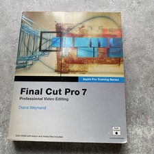 Final Cut Pro 7 Professional Video Editing Diana Wet and Apple Pro Training Seri picture
