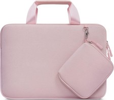 Pink Sleeve Bag for 13-13.3 Inch Laptops, Fits MacBook Air/Pro Models picture