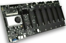1X GPU Mining Rig Machine With CPU support 8 GPU PCIE slots Motherboard BTC-T37 picture