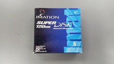 5PK Imation Super Disk Drive 120MB NOS for MAC/PC picture