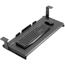 VIVO Large Height Adjustable Under Desk Keyboard Tray, 27 x 11 inch, Black picture