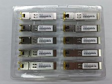 10X compatible Cisco GLC-TE 1000BASE-T SFP RJ45 100M transceiver modules picture