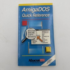AmigaDOS Quick Reference Workbench 1.3 Abacus Commodore Amiga CLI Guide picture