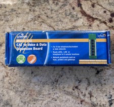 Leviton Media Cat5e Voice & Data Module Board 47603-C5 NOB picture