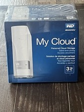 New WD My Cloud Personal Storage 3TB External Hard Drive White New Sealed picture