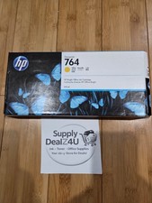 GENUINE HP 764 Yellow Ink C1Q15A 300ml DesignJet Z2600 Z5600 Z6600 OEM picture