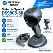 Motorola Symbol DS9808-SR 1D/2D Barcode Scanner USB QR Code Tested picture