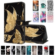 Cat Lion Flower Owl Flip Wallet Cover Case For XCover 4 5 6 7 4S A70 A50 A91 picture