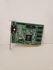 SIS 6326 4MB PCI VGA Graphics Card DOS Windows 95/98 Rare Retro Vintage Gaming picture