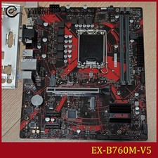 FOR ASUS EX-B760M-V5 DDR5*2 96GB LGA1700 HDMI VGA mATX Ｍotherboard Test OK picture