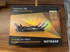 Netgear Nighthawk x6S AC4000 Tri-Band Wi-Fi 5 Router (up to 4Gbps) - Black picture