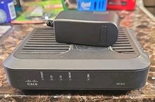 Cisco DPC3010 Cable Modem With Power Cord Black - Works picture