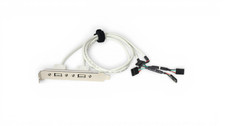 2ft USB Dual Port to Mainboard Port Universal - White picture