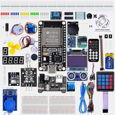 ESP-32 Super Starter Kit with Tutorial and Development Board USB-C Dual Core Mic picture