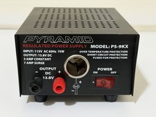 Pyramid Universal Compact Bench Power Supply 5A PS9KX picture
