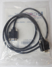L-Com CSMNB9MF-5 Deluxe Molded D-Sub Cable DB9 Male Female 5ft Serial RS232 picture