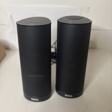 Dell AX210 USB Powered 2.0 Channel Stereo Computer Speakers Black New picture