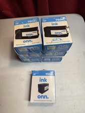 Lot Of 7 Onn. New 950XL Black Ink Cartridge Compatible With HP Expired-10/24 picture